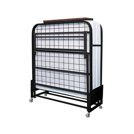 เตียงพับพร้อม TOPPER THAIBULL SSTPE245-90TNR สีดำ_4