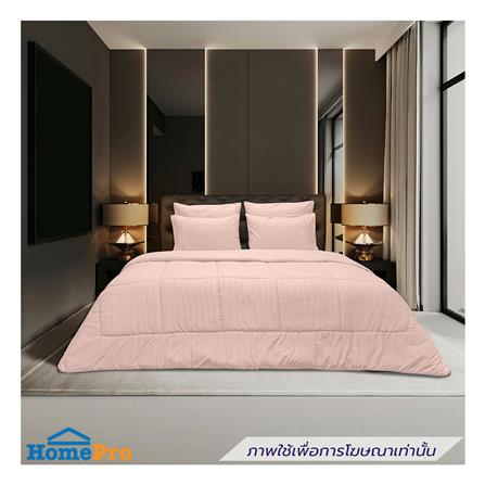 ชุดผ้าปูที่นอน 5 ฟุต (ชุด 6 ชิ้น) CLASSIC STYLE IRIS สี ROSE GOLD_0