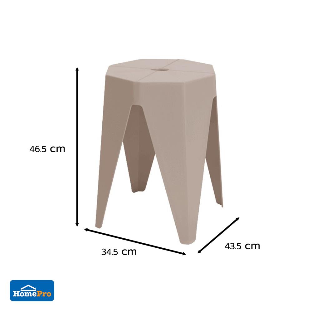 เก้าอี้พลาสติก SPRING NITTO CIRCULAR สีโทป