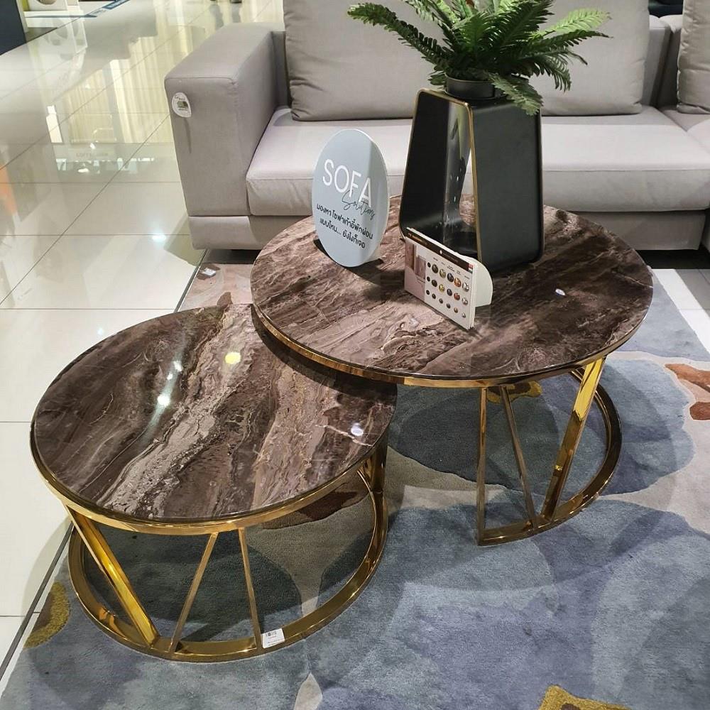 โต๊ะกลาง SB FURNITURE HIPORCH 94 ซม. สีน้ำตาล