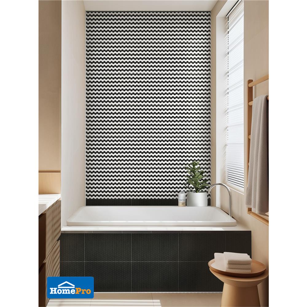 กระเบื้องผนัง 30x45 ซม. TARA จาเร็ด แบล็ค 0.81 ตร.ม.