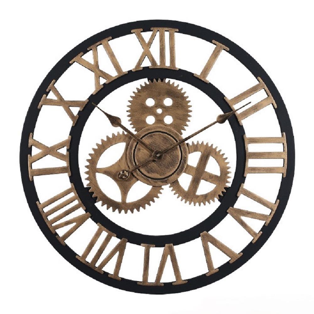 นาฬิกาแขวน INTERY C1038C012_17 27.55 นิ้ว สีทอง_0