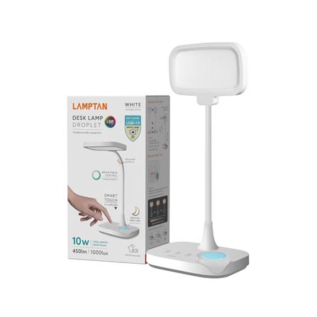 ไฟอ่านหนังสือ LED LAMPTAN DROPLET-WH 10 วัตต์ COOL WHITE สีขาว_7