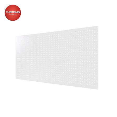 แผงเหล็กแขวนเครื่องมือ&nbsp;CUSTOMAI PEGBORD SIZE XL 120x60 ซม. สีขาว