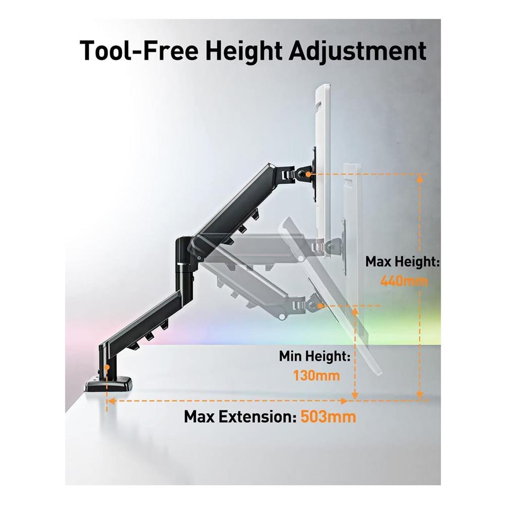 แขนจับจอมอนิเตอร์ MOVADA CX04-01