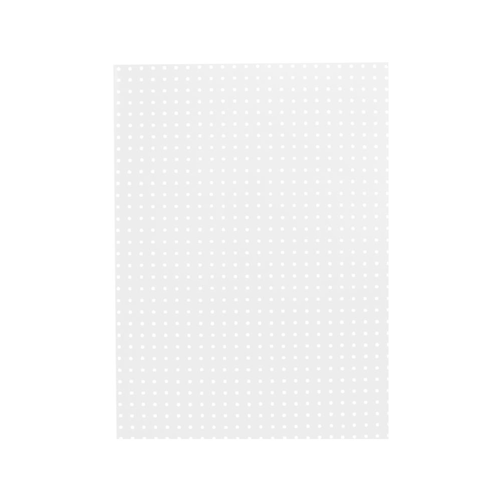 แผงเหล็กแขวนเครื่องมือ&nbsp;CUSTOMAI PEGBORD SIZE S 60x40 ซม. สีขาว