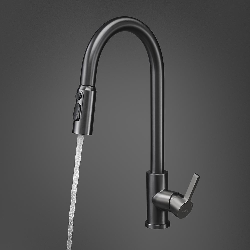 ก๊อกซิงค์ผสมเคาน์เตอร์ MEX TMS03GM