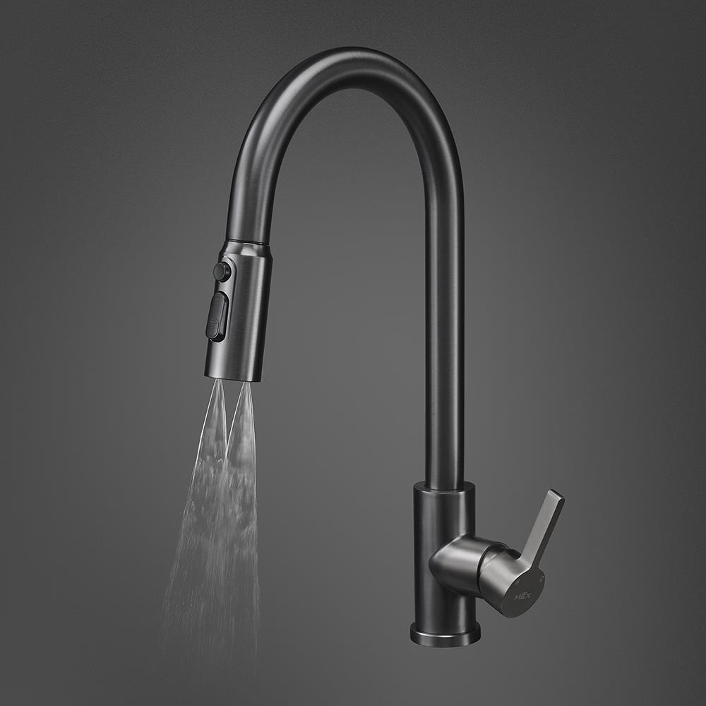 ก๊อกซิงค์ผสมเคาน์เตอร์ MEX TMS03GM