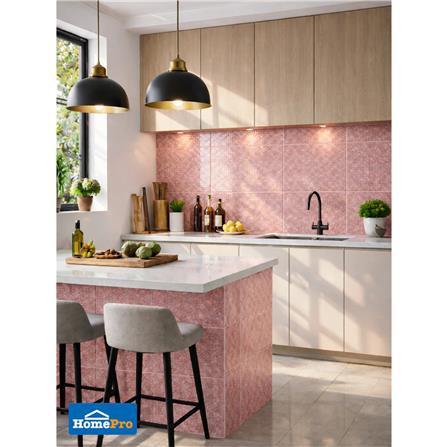 กระเบื้องผนัง 30x45 ซม. TARA โอไรออน ชมพู 0.81 ตร.ม._2