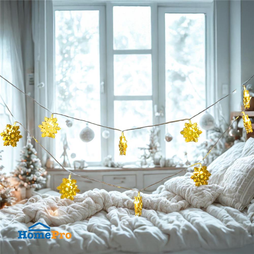 ไฟตกแต่ง LED CARINI 1356 SNOWFLEX 2 เมตร WARM WHITE