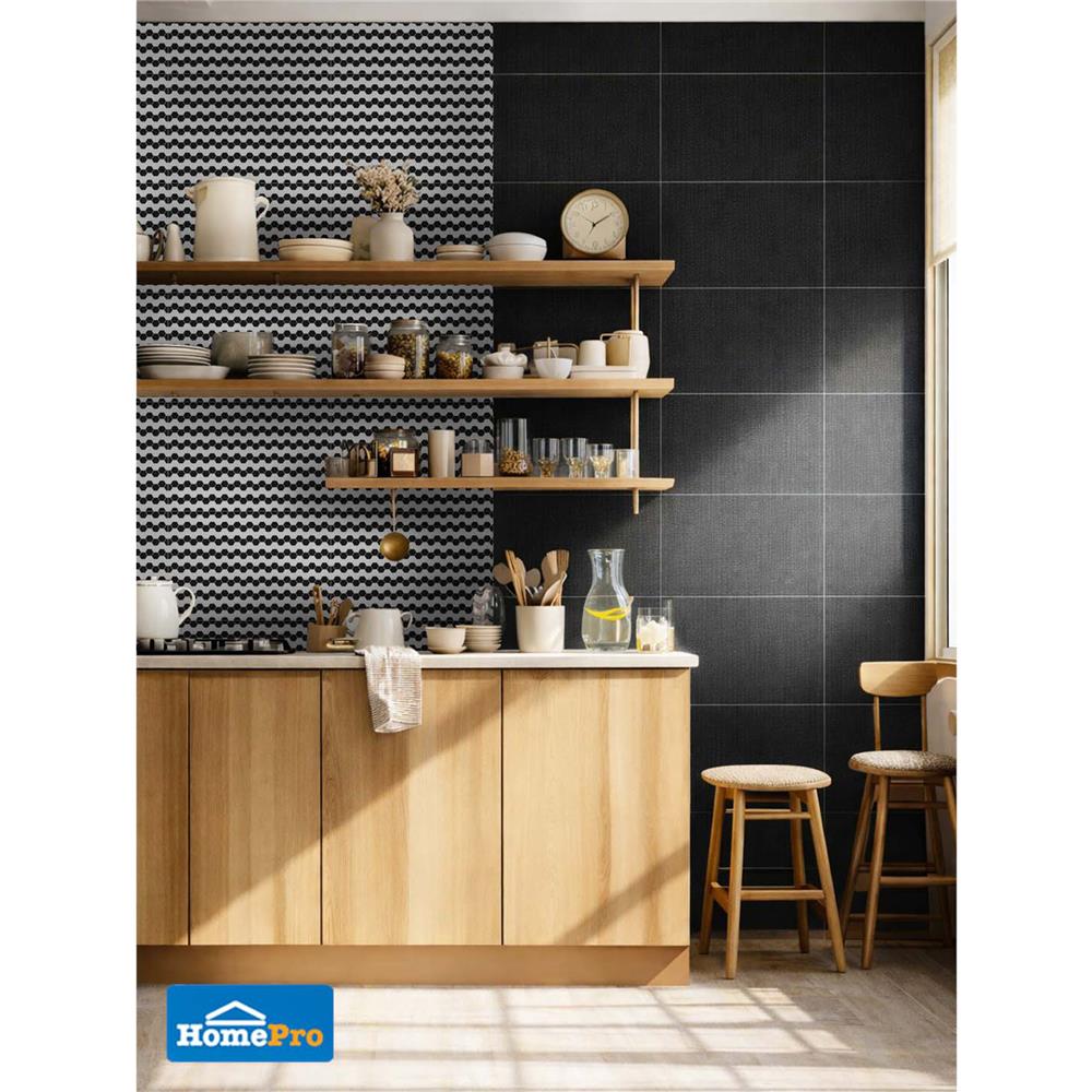 กระเบื้องผนัง 30x45 ซม. TARA จาเร็ด กลาง ขาว-ดำ 0.81 ตร.ม.