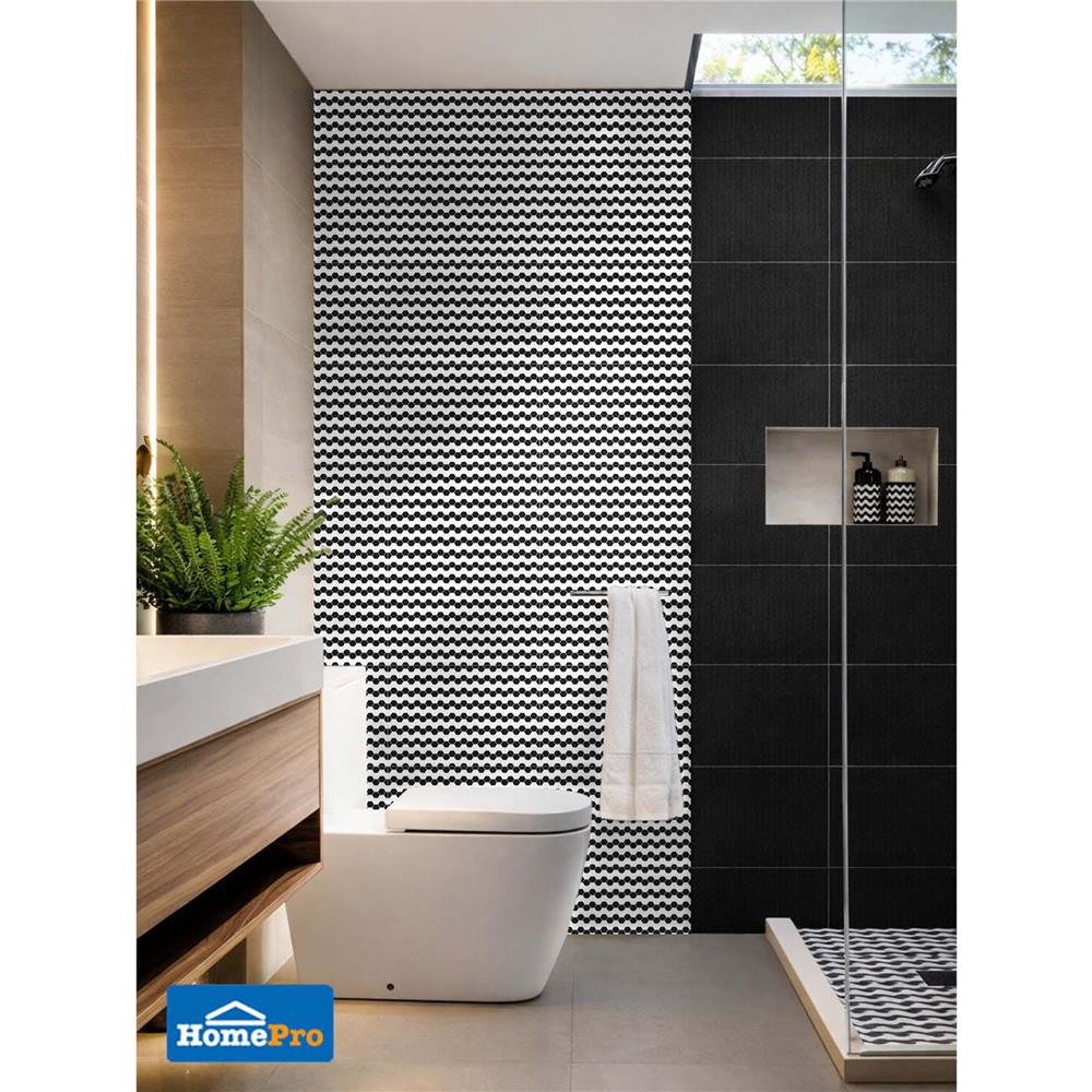 กระเบื้องผนัง 30x45 ซม. TARA จาเร็ด กลาง ขาว-ดำ 0.81 ตร.ม.