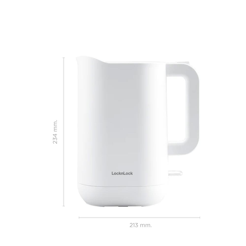 กาต้มน้ำไฟฟ้า LOCKNLOCK EJK216WHT 1.2 ลิตร