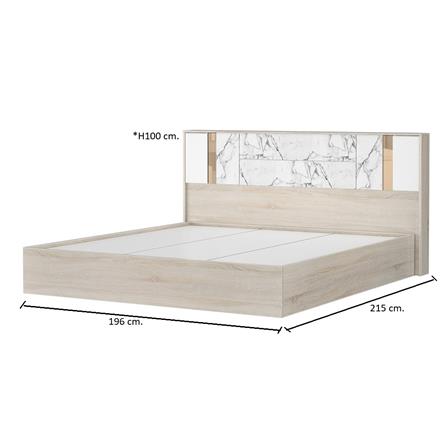 ชุดห้องนอน 6 ฟุต KONCEPT ARTHUR 59063952 สีโซลิดโอ๊ค_7