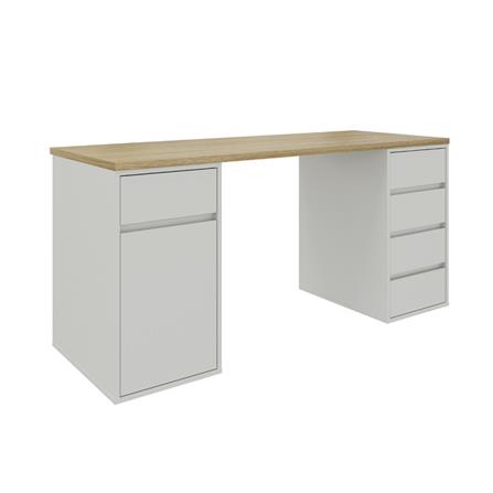 โต๊ะอเนกประสงค์ SB FURNITURE EXTRIO 140 ซม. สีเทา_0