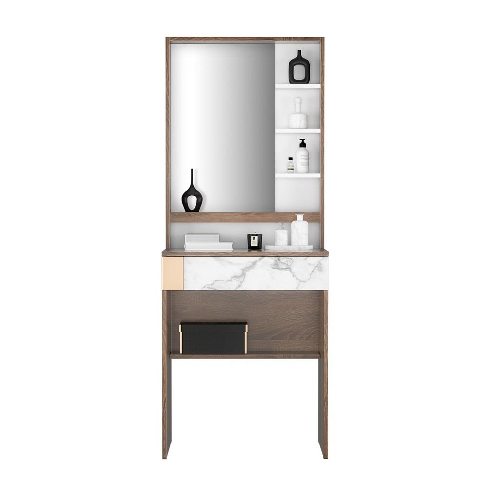 ชุดห้องนอน 6 ฟุต KONCEPT ARTHUR 59063953 สีโอ๊คเข้ม