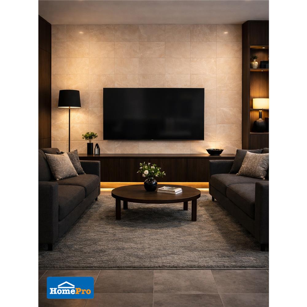 กระเบื้องผนัง 25x40 ซม. TARA เฌอเรียร่า เบจ 1 ตร.ม.