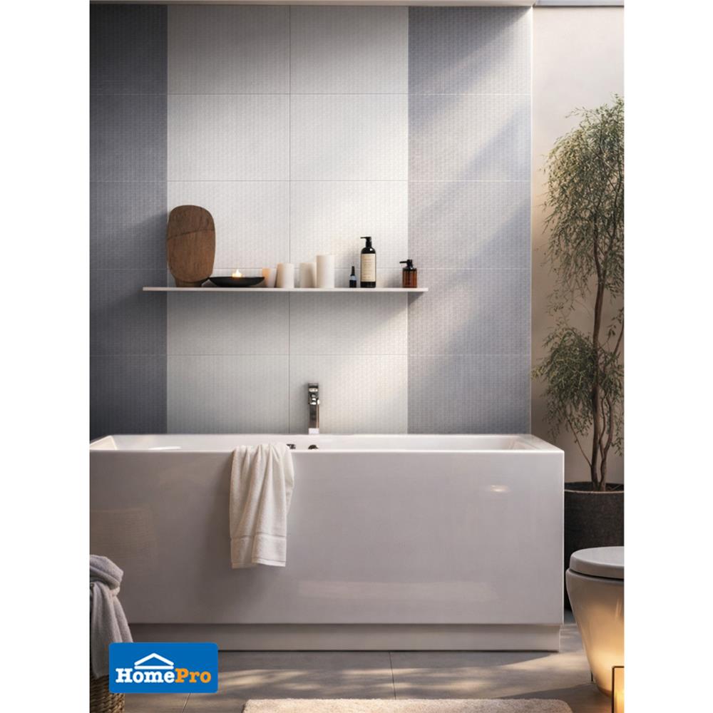 กระเบื้องผนัง 30x45 ซม. TARA จาเร็ด เทา 0.81 ตร.ม.