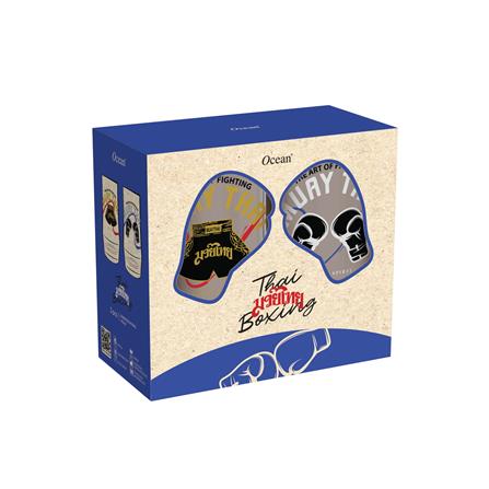 แก้วน้ำ 410 มล. OCEAN GLASS SOFT POWER FIGHTING (แพ็ก 2 ใบ)_1