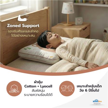 หมอนเด็ก SNAZZ LITTLE-B FACE 32x54 ซม._6