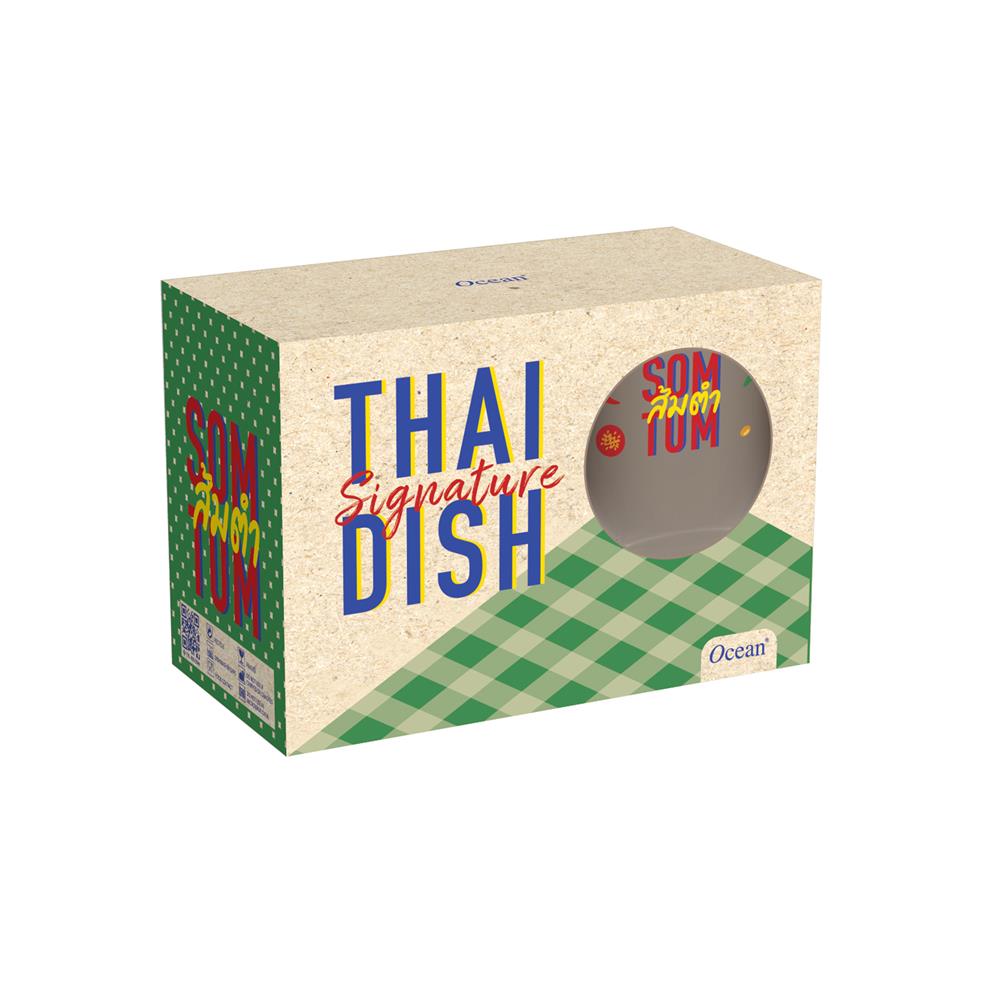 แก้วน้ำ 300 มล. OCEAN GLASS SOFT POWER FOOD ไก่ย่าง & ส้มตำ (แพ็ก 2 ใบ)