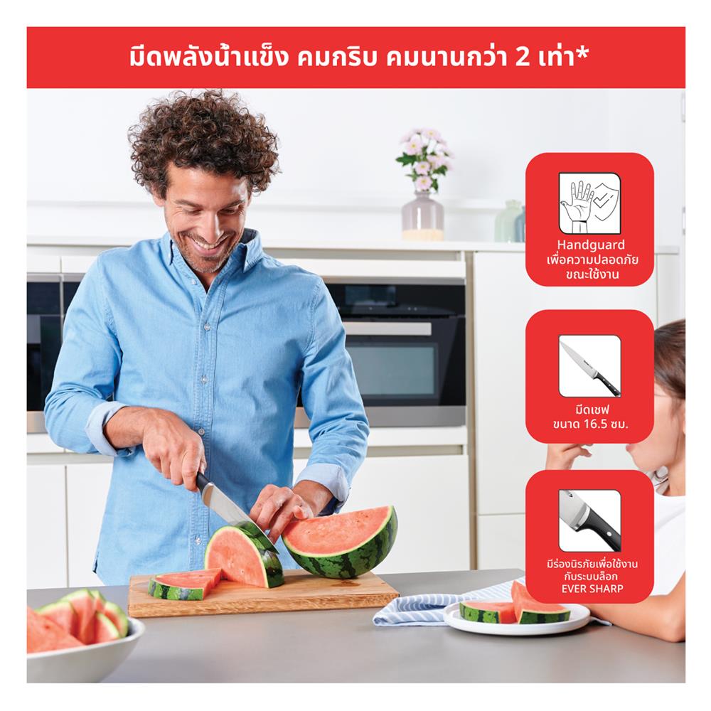 ชุดมีด 9,11,20 ซม. TEFAL ICE FORCE (แพ็ก 4 ชิ้น)