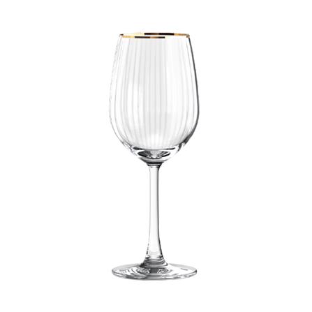 ชุดแก้วไวน์ 425 มล. และแก้วน้ำสูง 370 มล. OCEAN GLASS ANNIVERSARY MADISON RD GOLD RIMMING (แพ็ก 4 ชิ้น)_1