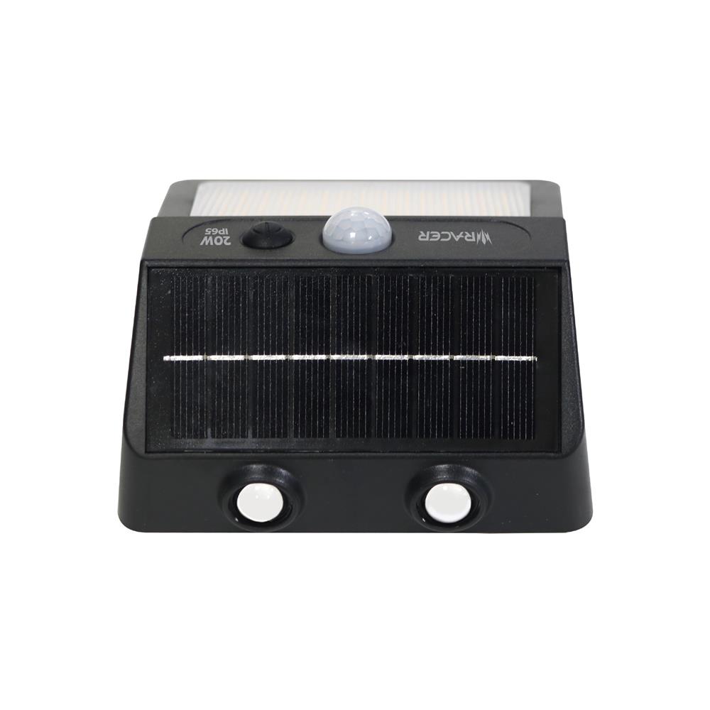 ไฟผนังภายนอก SOLAR RACER ENDURA 20 วัตต์ WARM WHITE สีดำ (1 แถม 1)