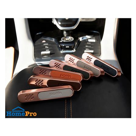 น้ำหอมปรับอากาศรถยนต์ พร้อมรีฟิลน้ำหอม 2 ชิ้น PORRIN GOLDEN GLOW_5