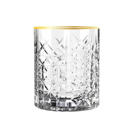 ชุดแก้วไวน์ 625 มล. และแก้ววิสกี้ 350 มล. OCEAN GLASS RETIREMENT BD GOLD RIMIMG (แพ็ก 4 ชิ้น)_2