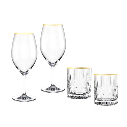 ชุดแก้วไวน์ 425 มล. และแก้ววิสกี้ 350 มล. OCEAN GL...