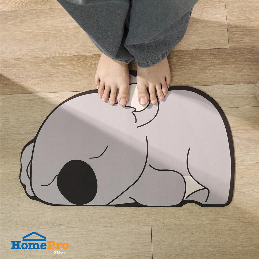 พรมพียู SNAZZ KOALA 38x58 ซม. สีเทา