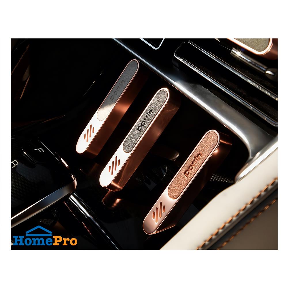 น้ำหอมปรับอากาศรถยนต์ พร้อมรีฟิลน้ำหอม 2 ชิ้น PORRIN MORNING DEW