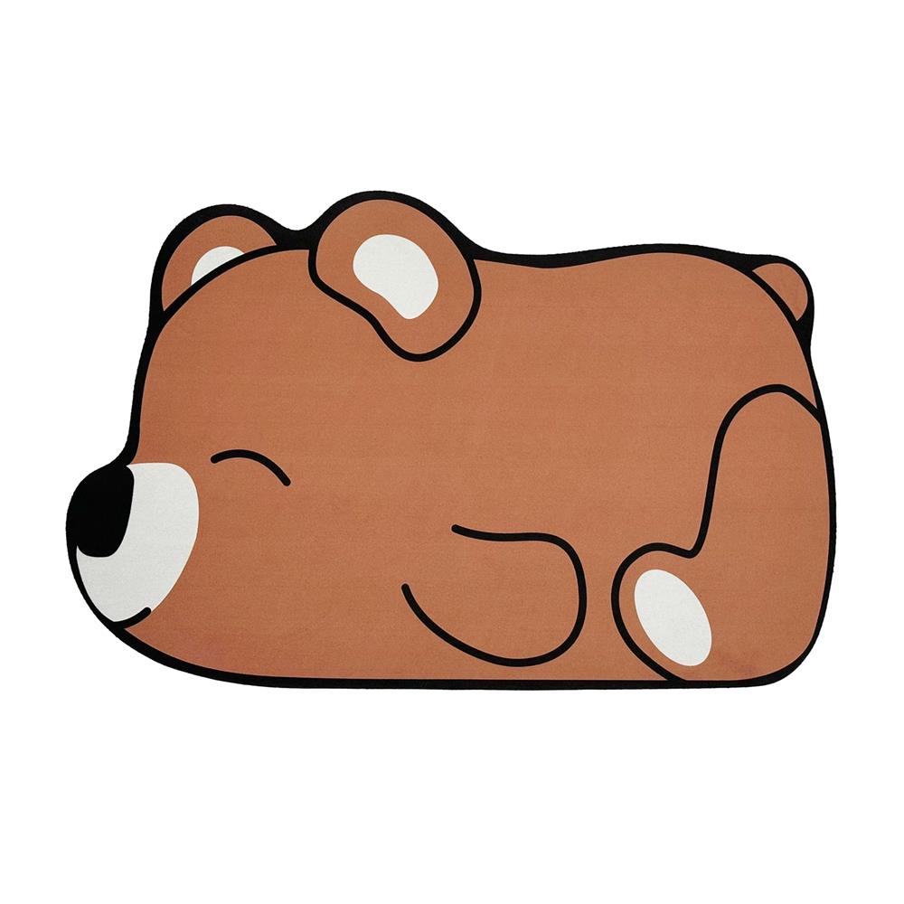 พรมพียู SNAZZ TEDDY 38x58 ซม. สีน้ำตาล