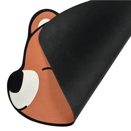 พรมพียู SNAZZ TEDDY 38x58 ซม. สีน้ำตาล_1