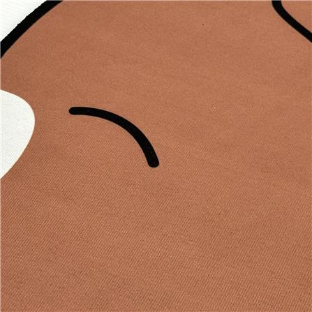 พรมพียู SNAZZ TEDDY 38x58 ซม. สีน้ำตาล_3