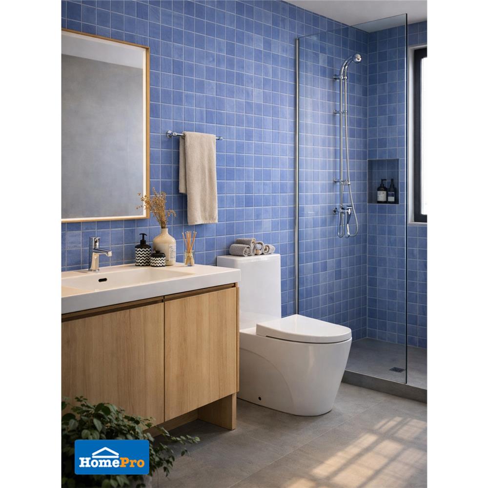 กระเบื้องผนัง 30x60 ซม. TARA กริด น้ำเงิน 0.9 ตร.ม.