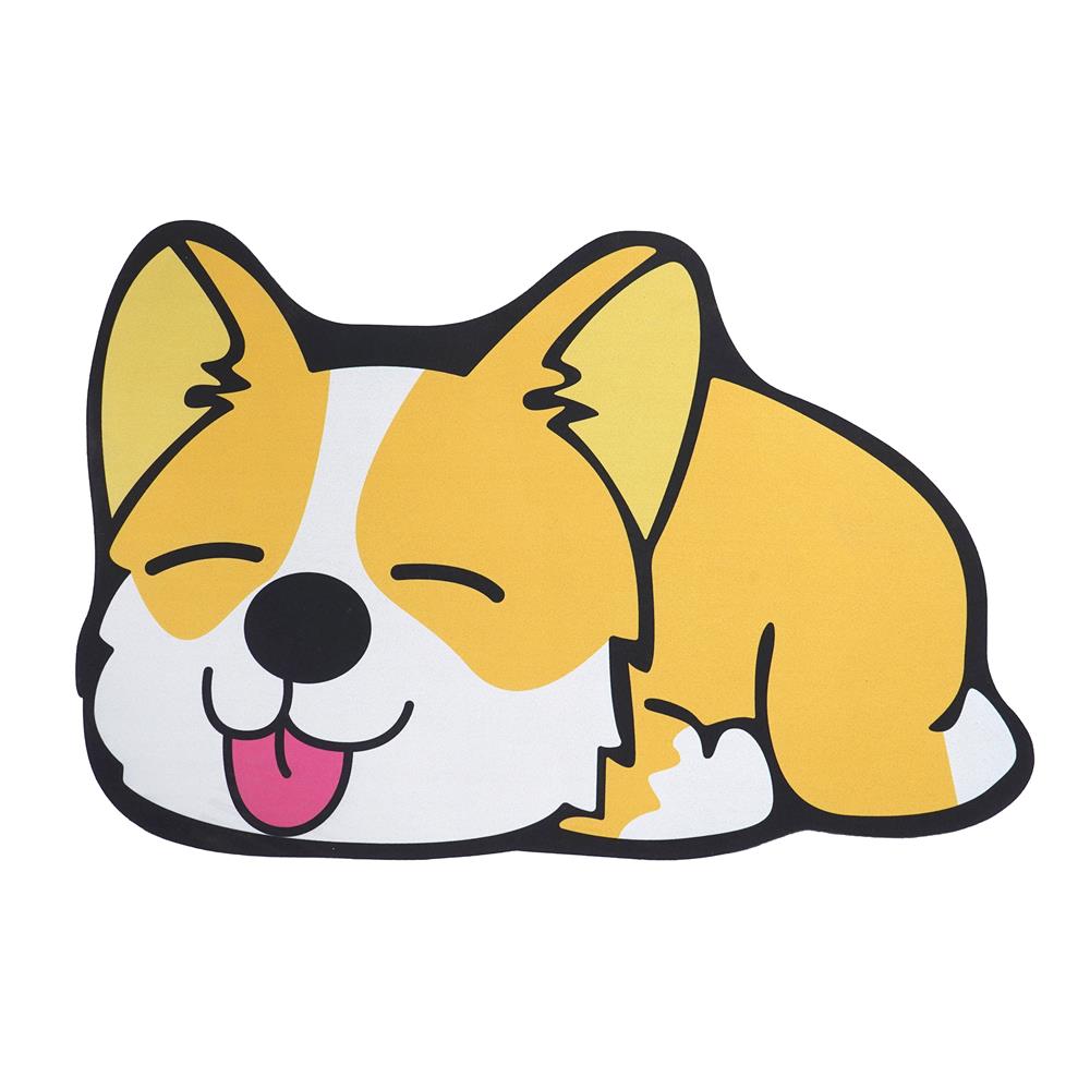 พรมพียู SNAZZ DOGGY 38x58 ซม. สีเหลือง