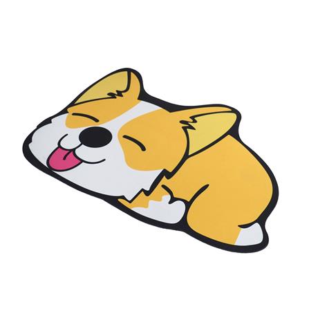 พรมพียู SNAZZ DOGGY 38x58 ซม. สีเหลือง_2