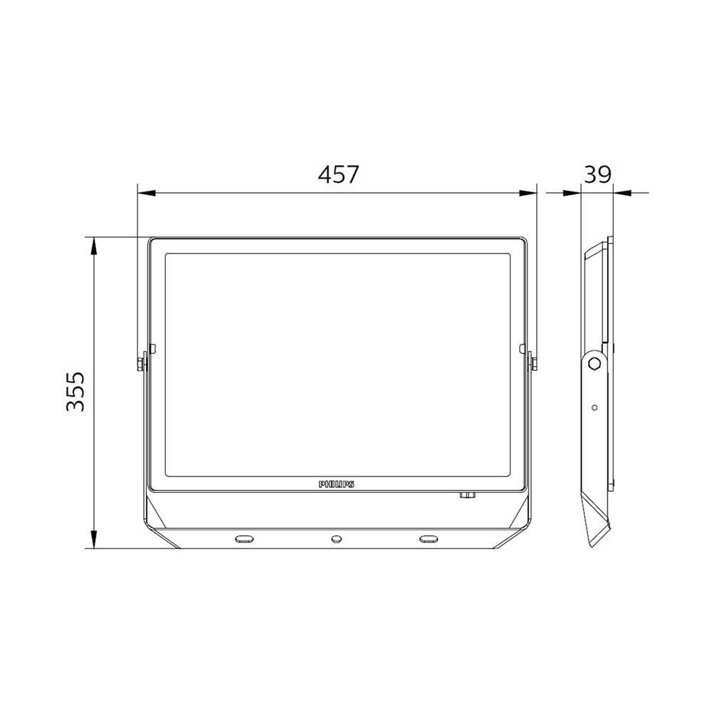 สปอตไลท์ภายนอก LED PHILIPS BVP150 200 วัตต์ DAYLIGHT