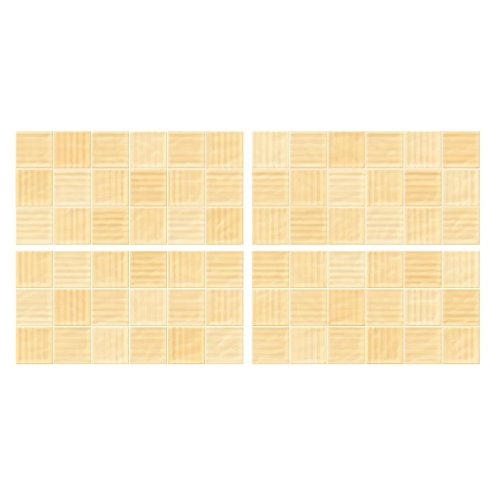 กระเบื้องผนัง 30x60 ซม. TARA กริด ส้มอ่อน 0.9 ตร.ม.