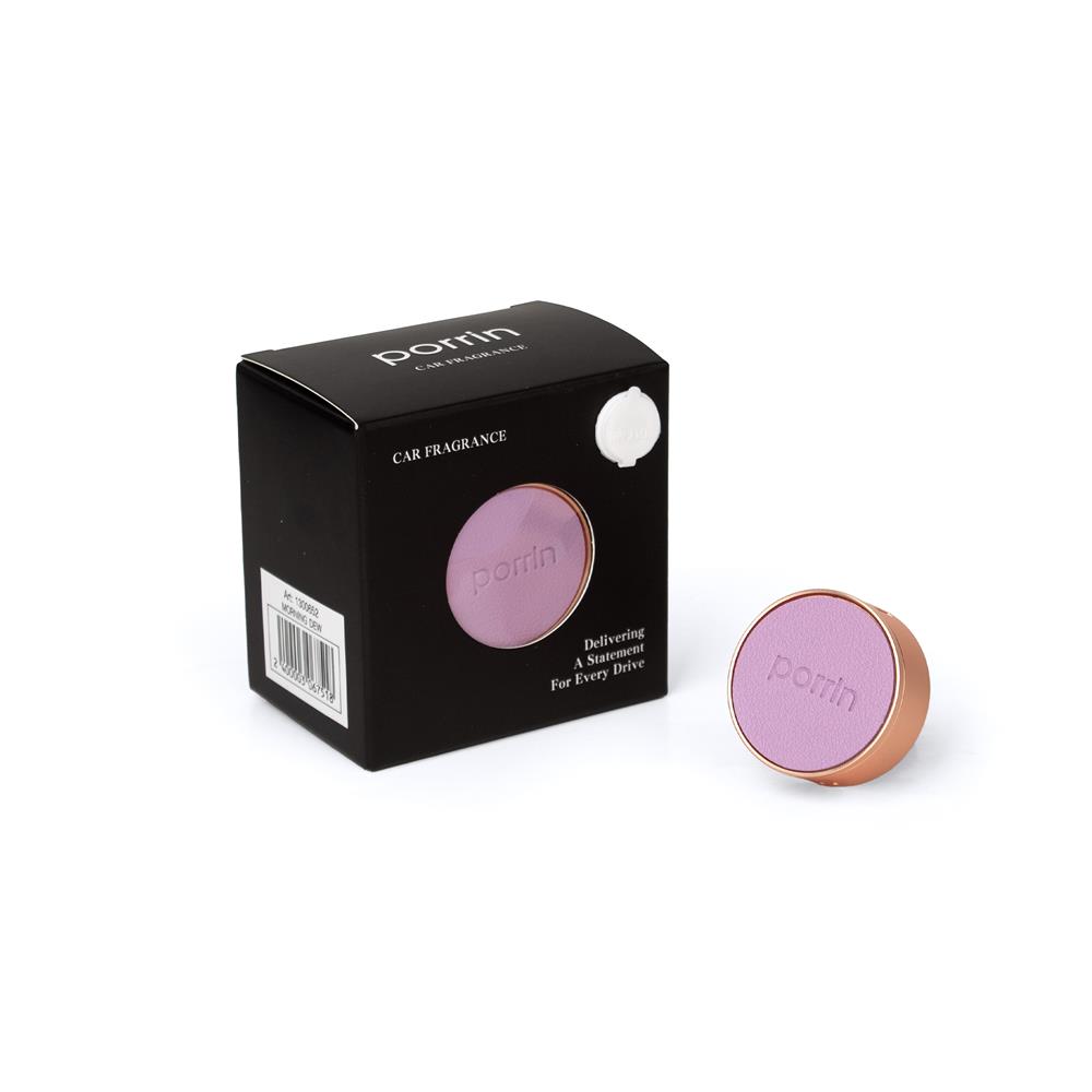 น้ำหอมปรับอากาศรถยนต์ พร้อมรีฟิลน้ำหอม 2 ชิ้น PORRIN MORNING DEW