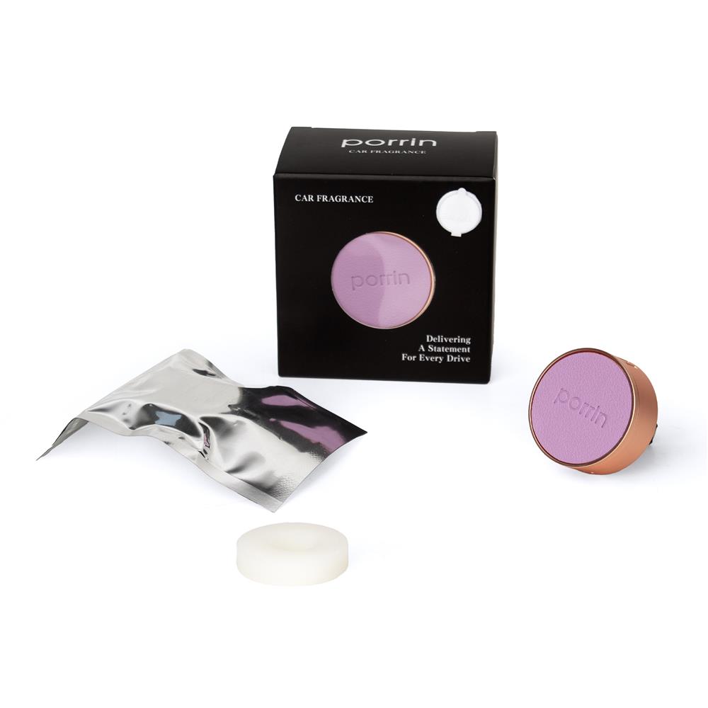 น้ำหอมปรับอากาศรถยนต์ พร้อมรีฟิลน้ำหอม 2 ชิ้น PORRIN MORNING DEW