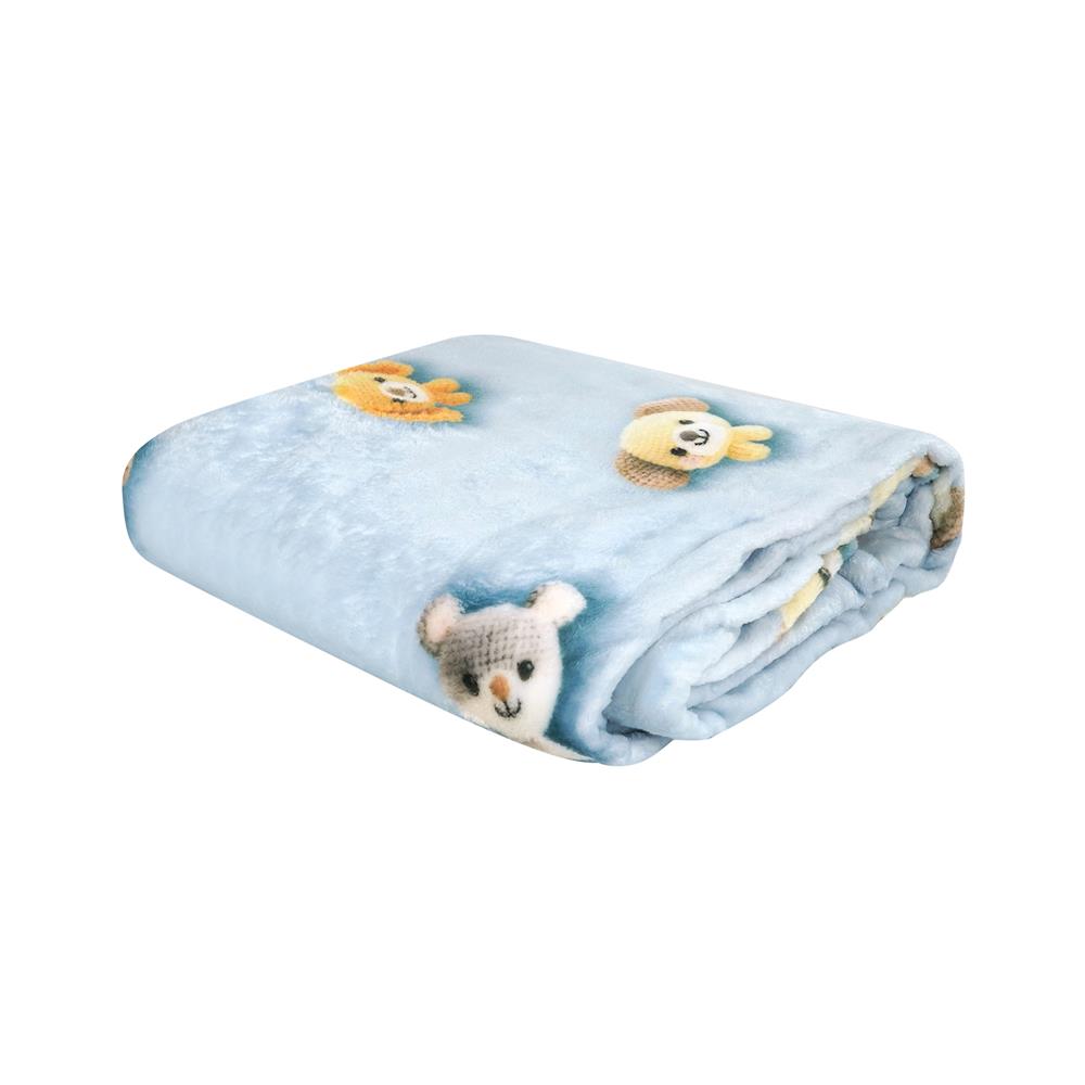ผ้าห่ม HOME LIVING STYLE PUP 50x60 นิ้ว สี BLUE