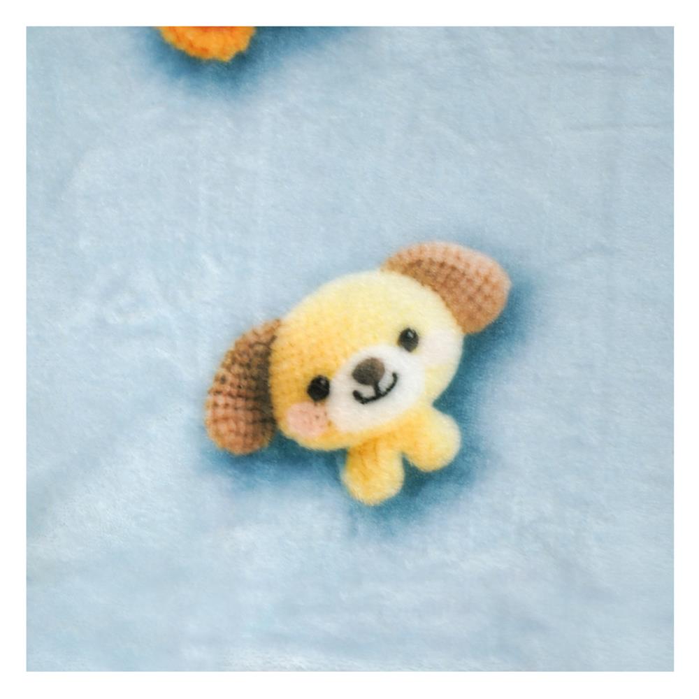 ผ้าห่ม HOME LIVING STYLE PUP 50x60 นิ้ว สี BLUE