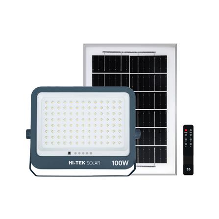 สปอตไลท์ SOLAR HI-TEK NUEVO 100 วัตต์ DAYLIGHT สีเทา