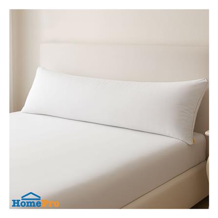หมอน BODY ไมโครไฟเบอร์  AMBER 19x50 นิ้ว สีขาว_3