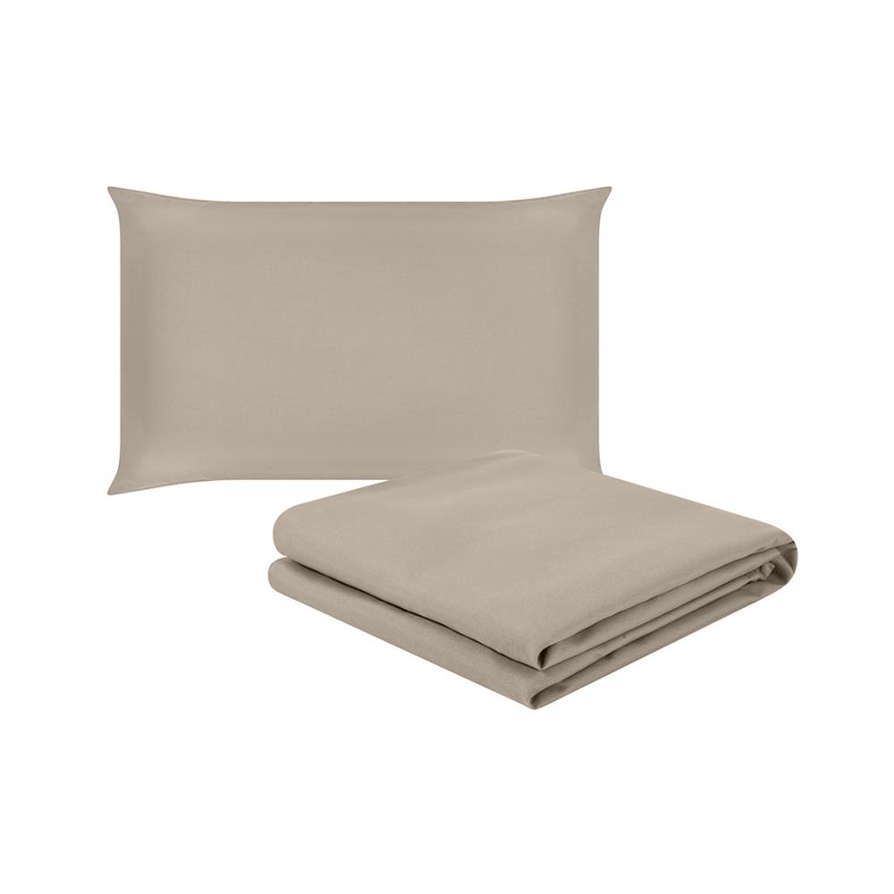 ชุดผ้าปู TOPPER 3 ฟุต (ชุด 2 ชิ้น) HOME LIVING STYLE FLOAT II สี BEIGE