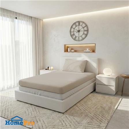 ชุดผ้าปู TOPPER 3 ฟุต (ชุด 2 ชิ้น) HOME LIVING STYLE FLOAT II สี BEIGE_0
