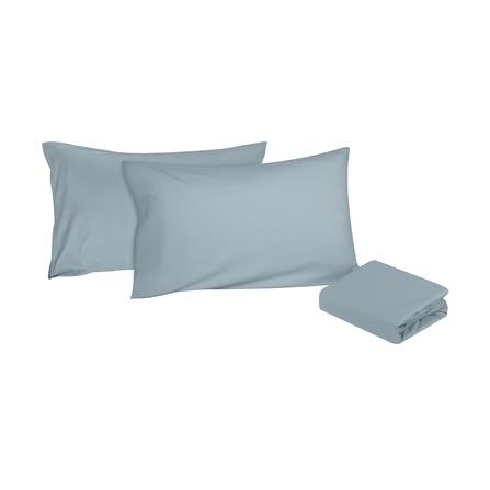 ชุดผ้าปู TOPPER 6 ฟุต (ชุด 3 ชิ้น) HOME LIVING STYLE CASA สี BLUE_2